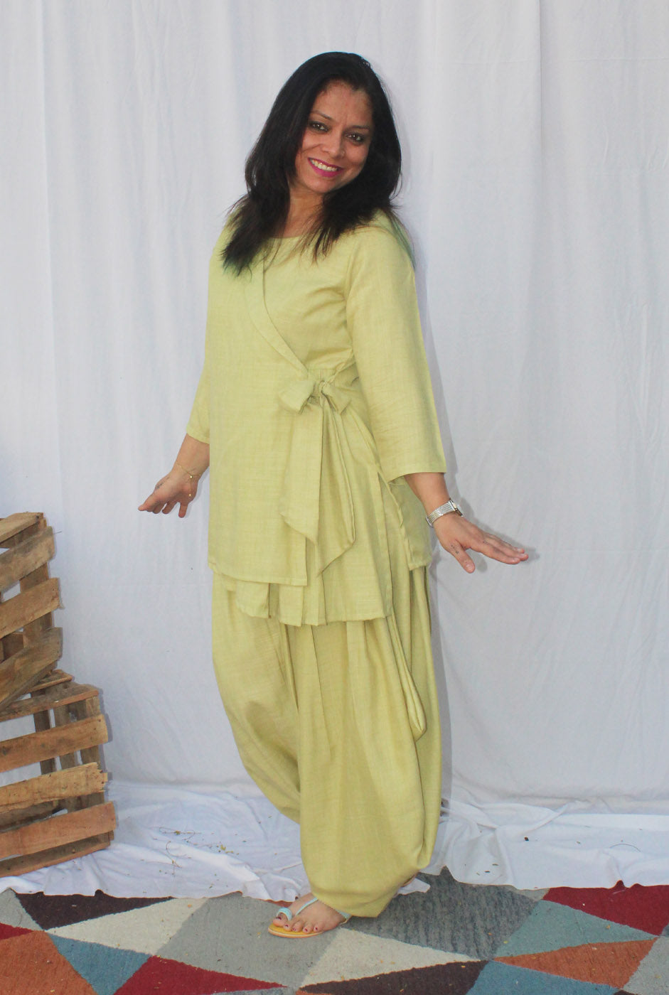 Exclusive Designer Harem Co-ord Set