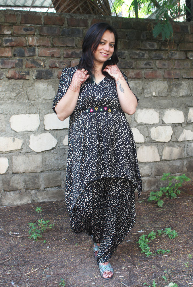 Modal Co-Ord Set With Designer Pant
