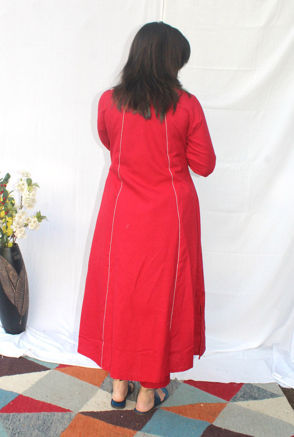 Premium Handloom Cotton Co-ord Set-A