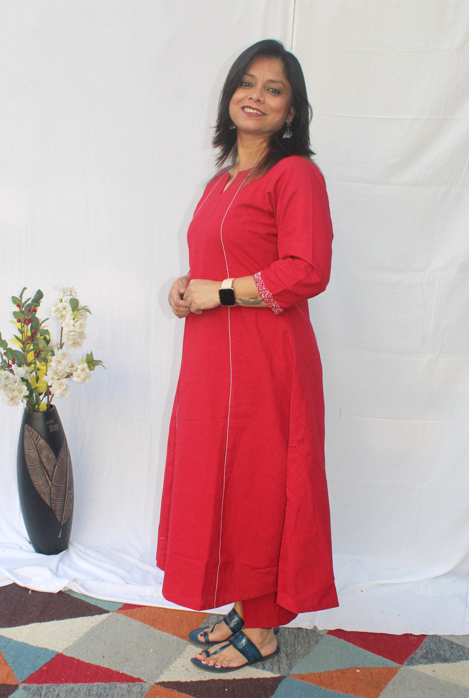 Premium Handloom Cotton Co-ord Set-A