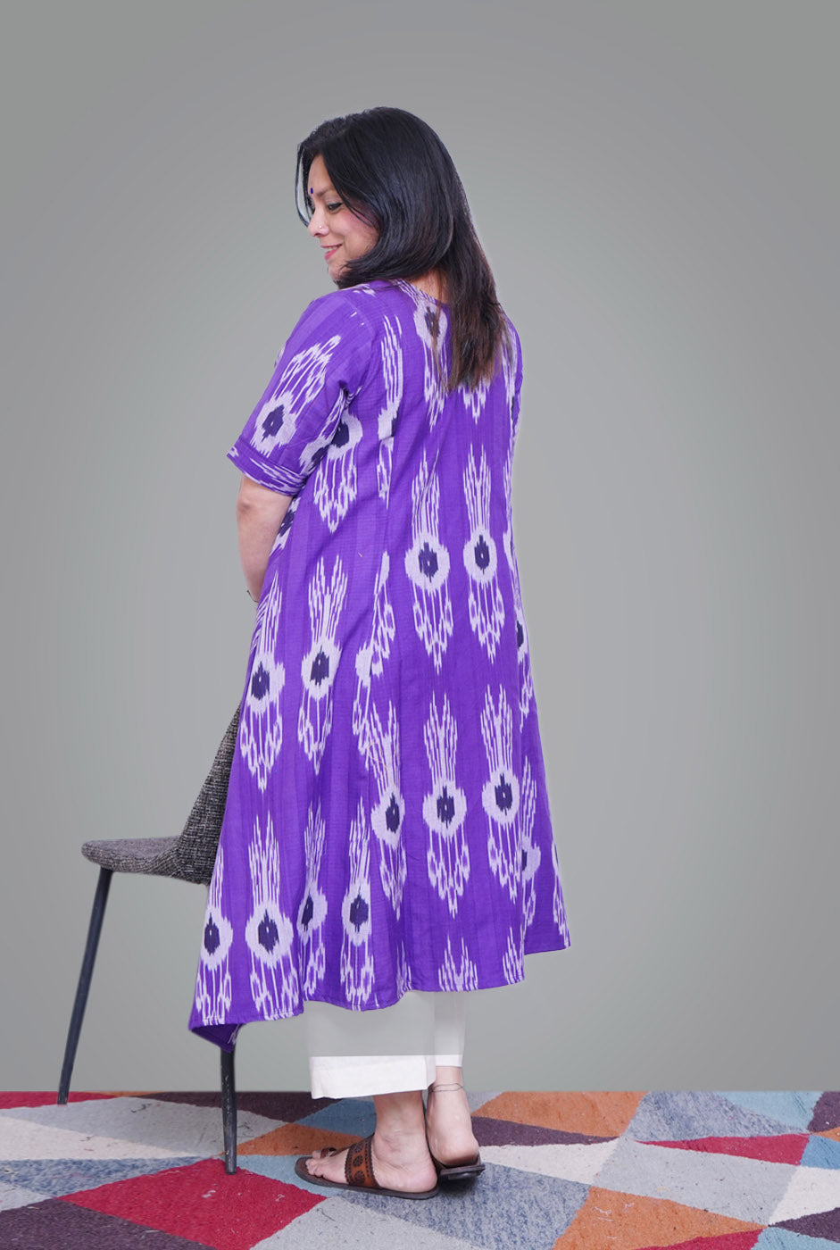 Exclusive Ikat Anti-Fit Kurti
