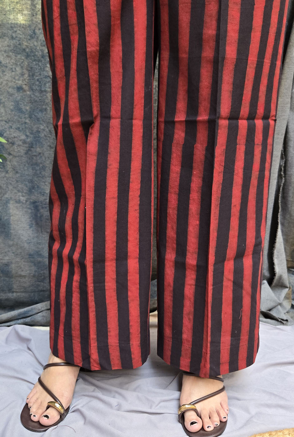 Stripe Handloom Pant