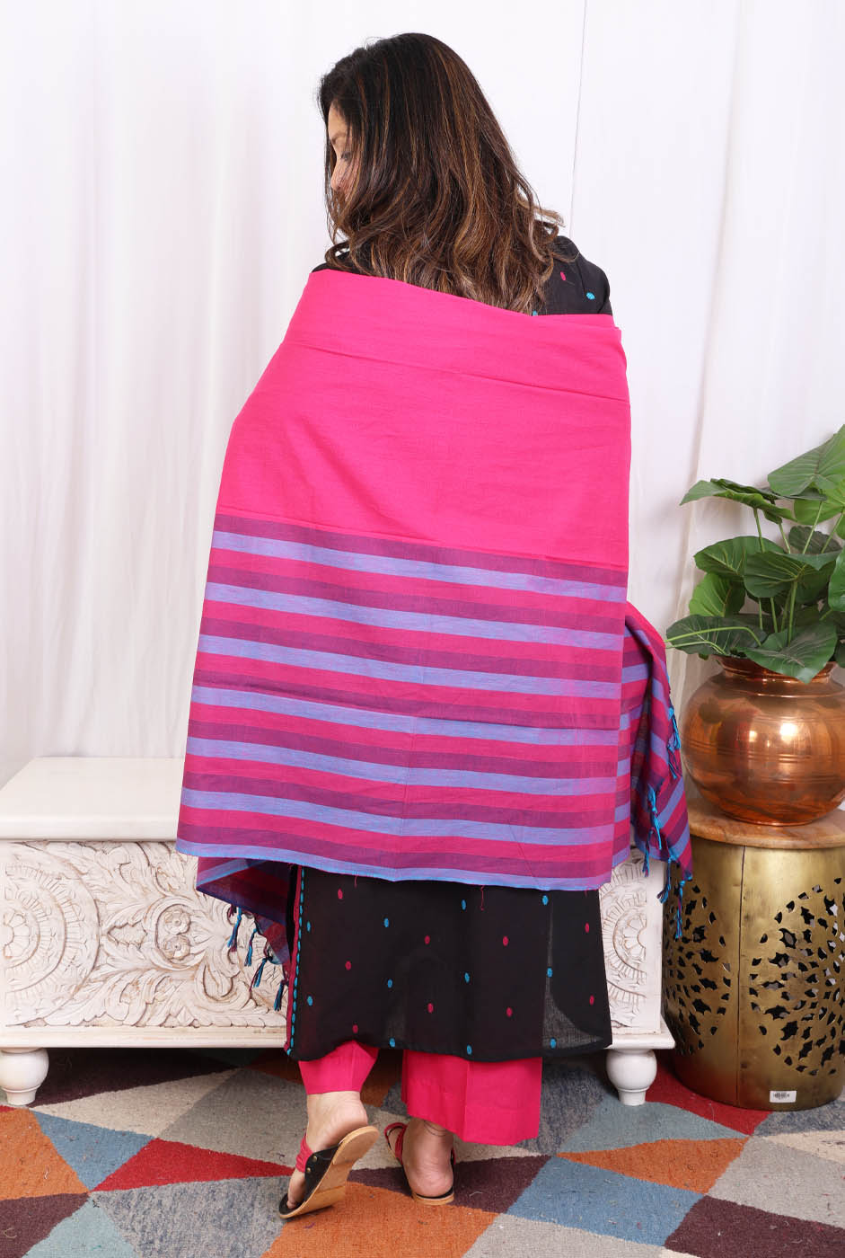 Cotton Dupatta Cum Stole A