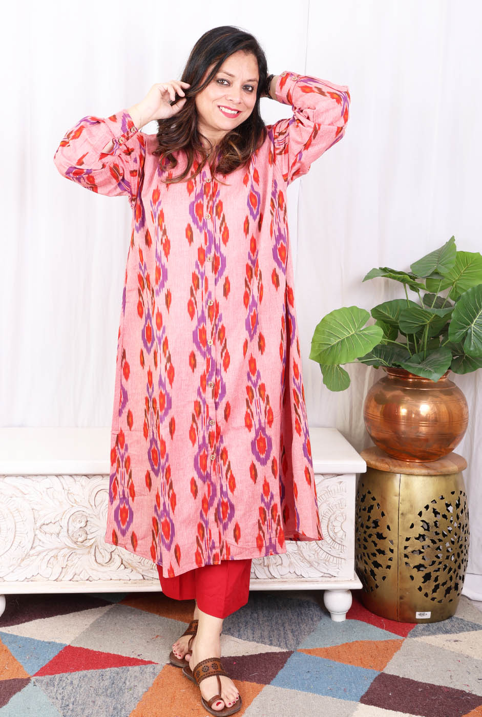 Antifit Shirt Style Kurta – Comfort Meets Chic