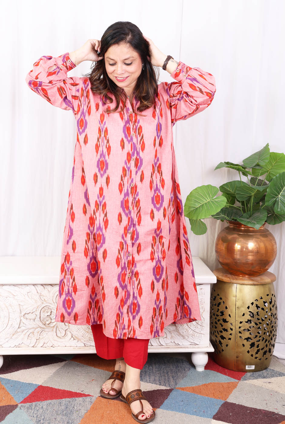 Antifit Shirt Style Kurta – Comfort Meets Chic