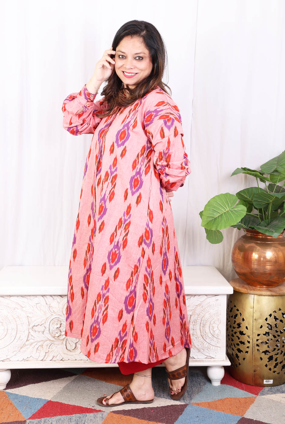 Antifit Shirt Style Kurta – Comfort Meets Chic