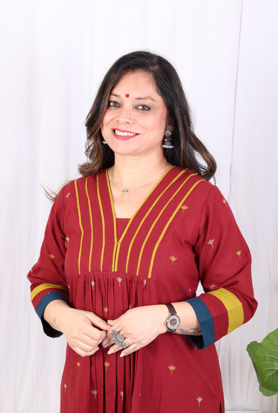 Nazakat Handloom Cotton Co-Ord Set