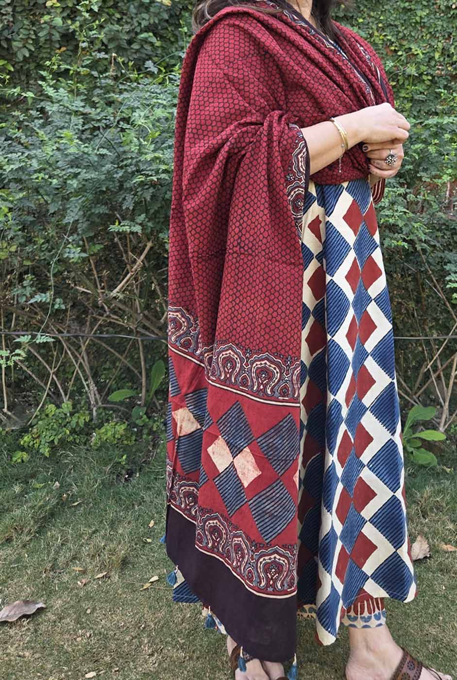 Handloom Cotton Dupatta E