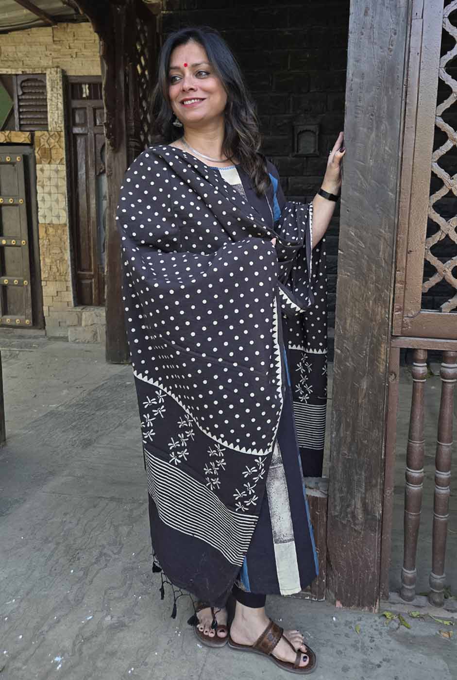 Handloom Cotton Dupatta I
