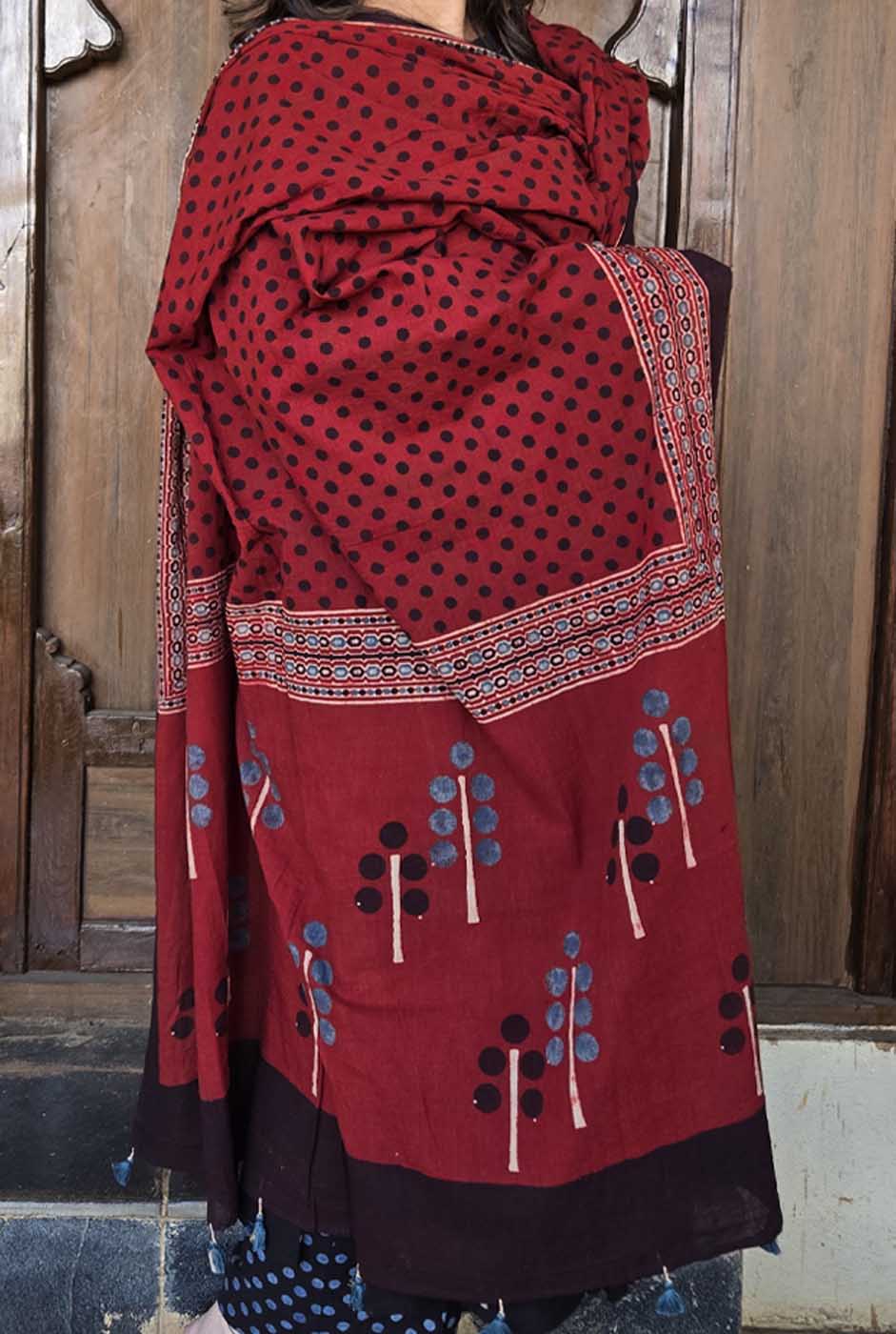 Handloom Cotton Dupatta H