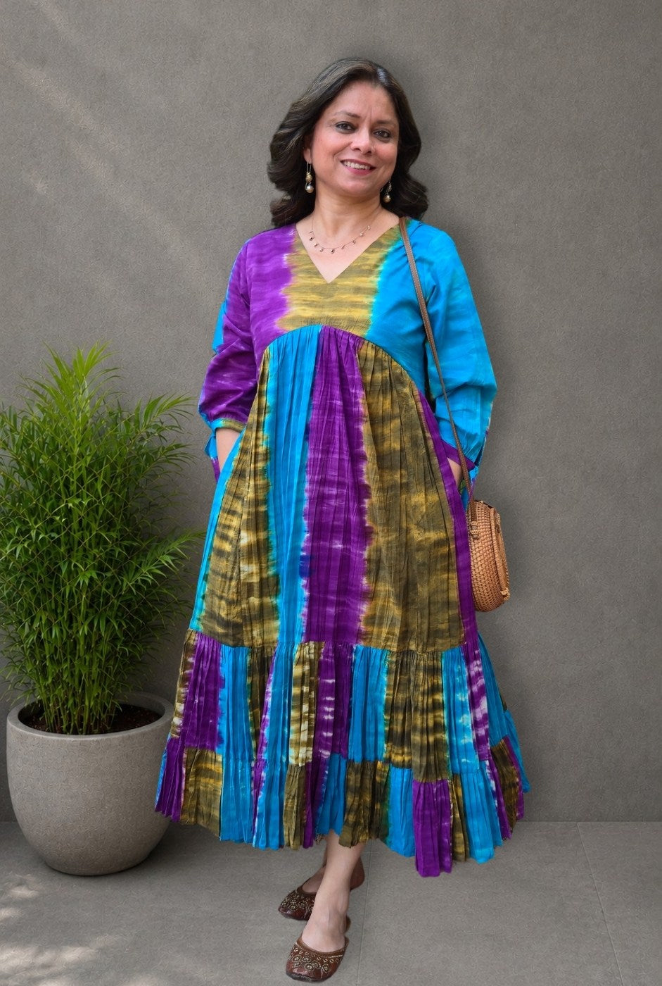 Rang Tarang – Multicolor Cotton Dress