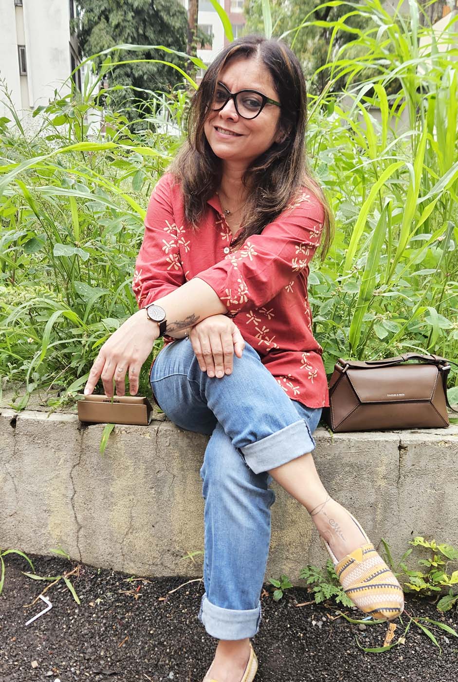 Dragonfly Block Red Handloom Cotton Ajrakh Shirt