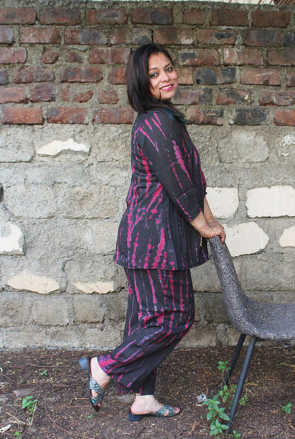 Stylish Shibori Modal Co-Ord Set
