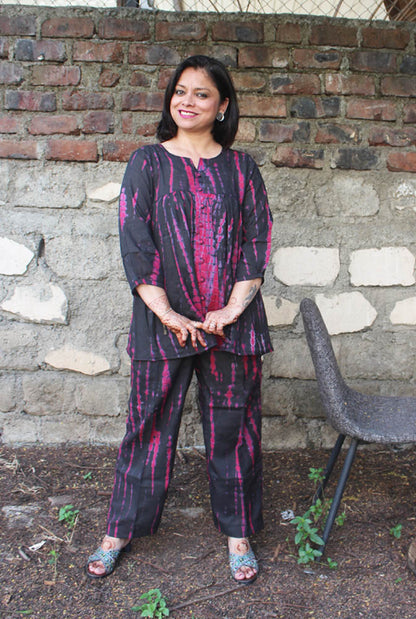 Stylish Shibori Modal Co-Ord Set