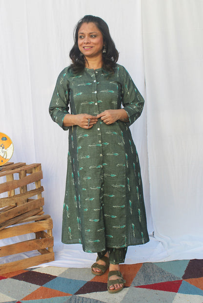 Ikat Cotton Co-Ord Set 2