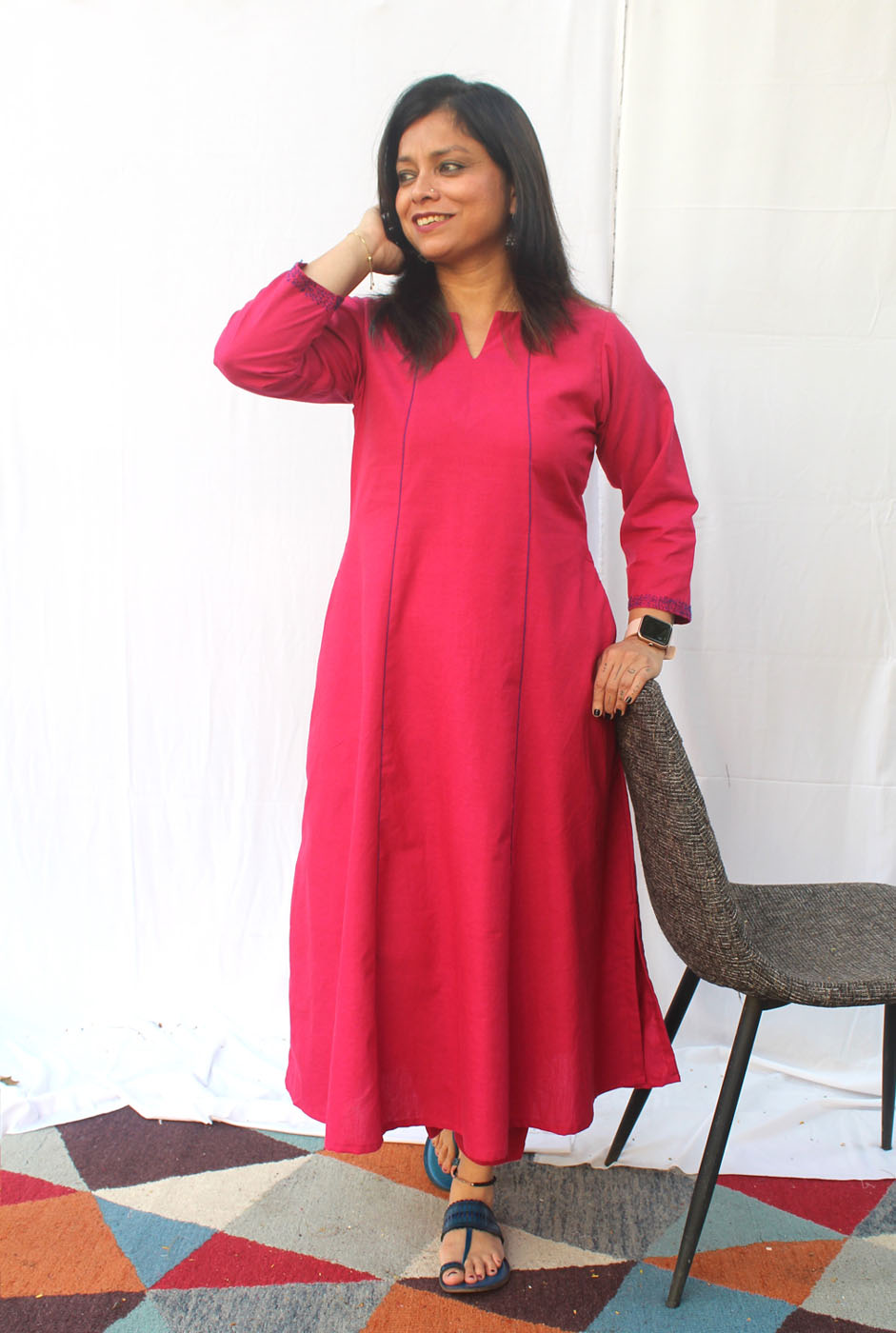 Premium Handloom Cotton Co-ord Set B