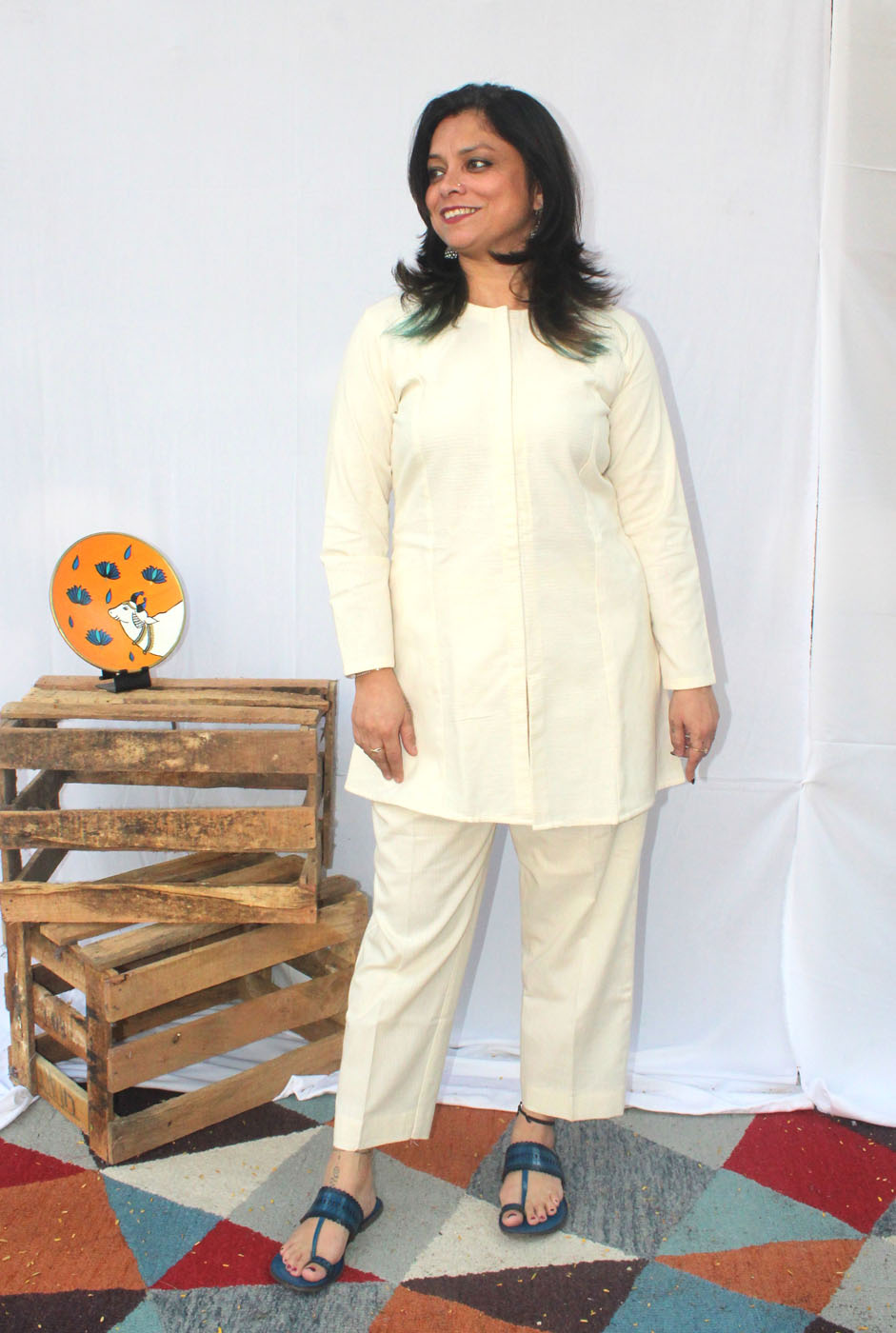 Premium Handloom Cotton Co-ord Set