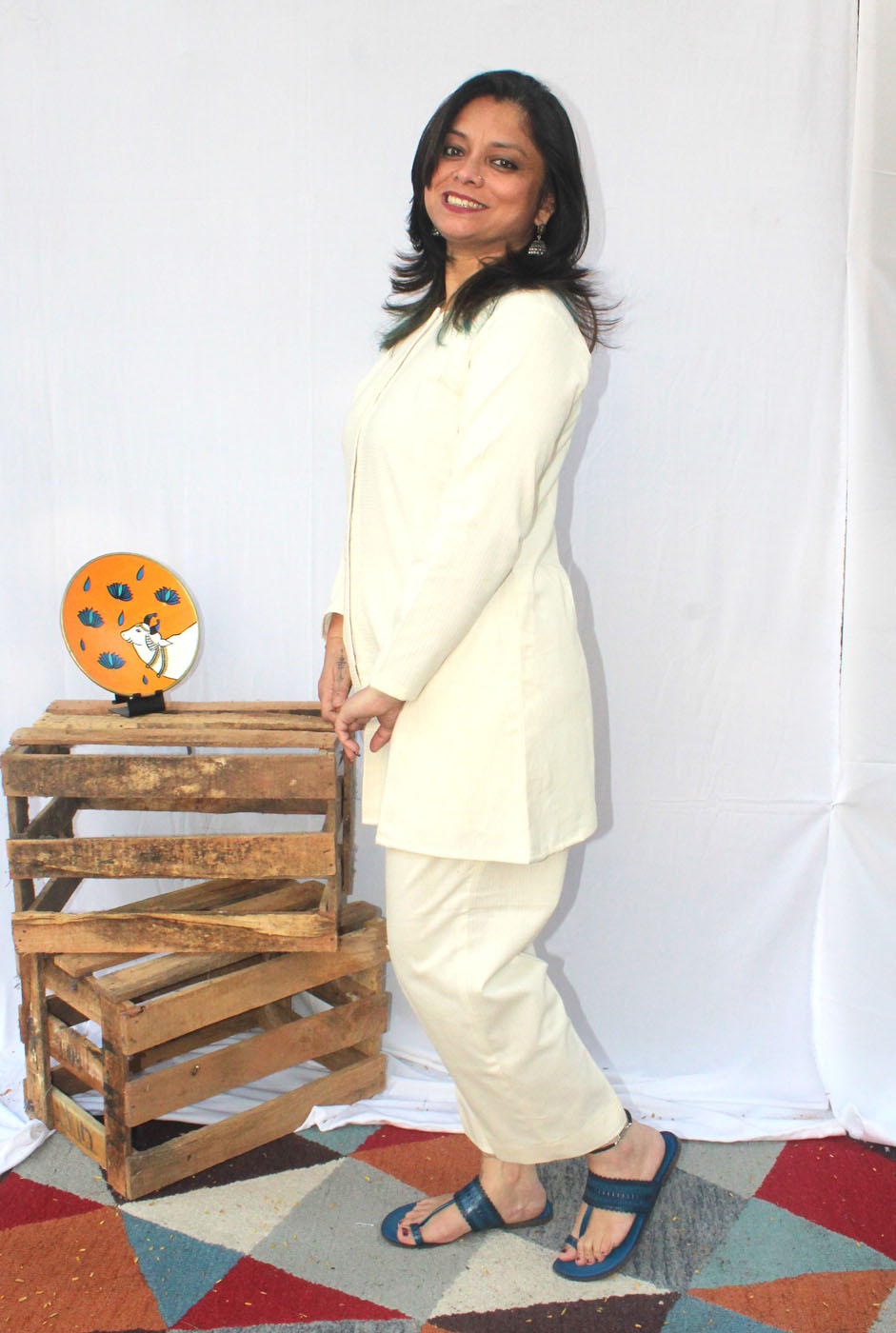 Premium Handloom Cotton Co-ord Set