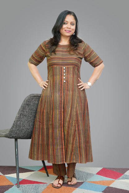 Dabu Ajrakh Co-Ord Set B