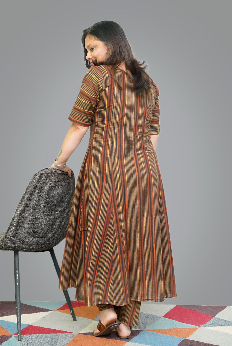 Dabu Ajrakh Co-Ord Set B