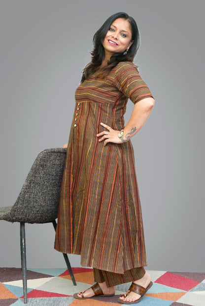 Dabu Ajrakh Co-Ord Set B