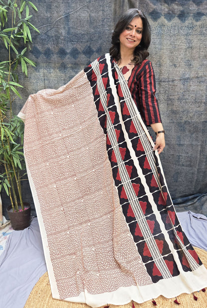 Surkh Rekha – Paneled A-Line Kurta