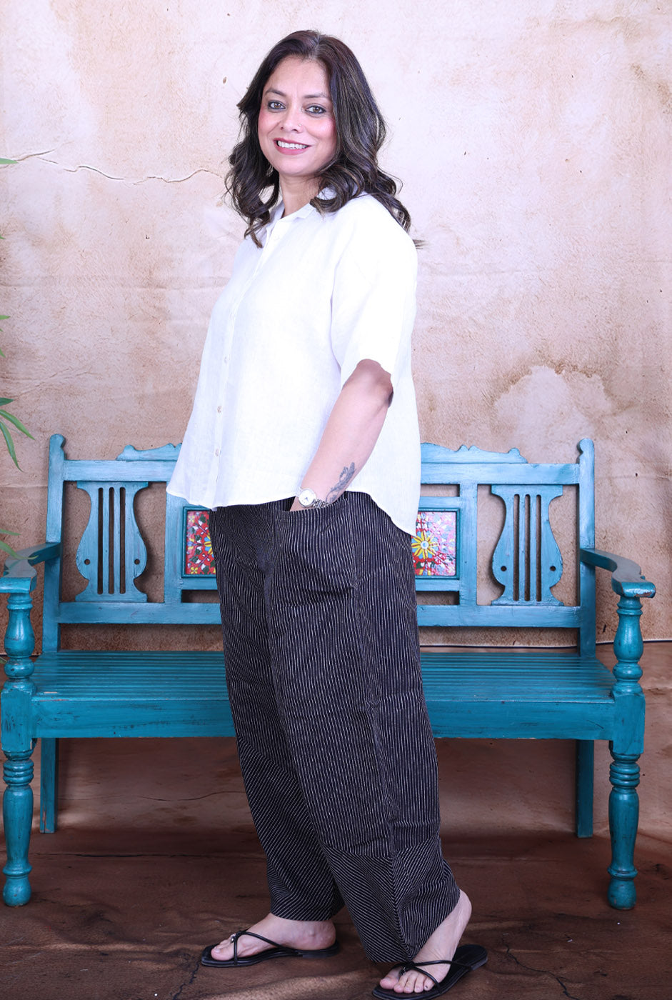 Classic White Linen Shirt