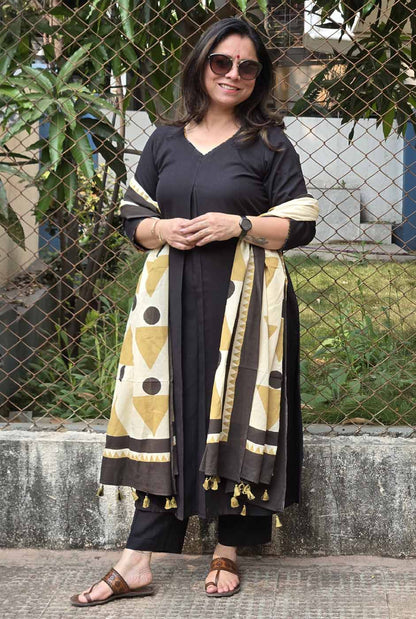 Handloom Cotton Dupatta C