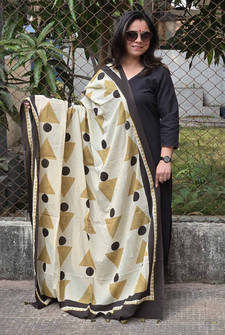 Handloom Cotton Dupatta C