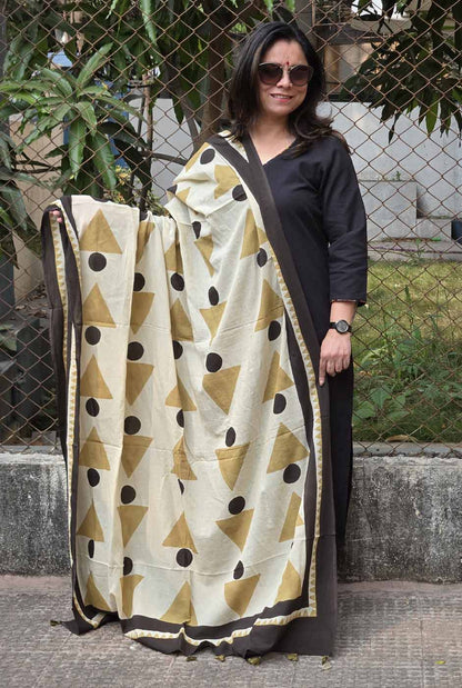 Handloom Cotton Dupatta C