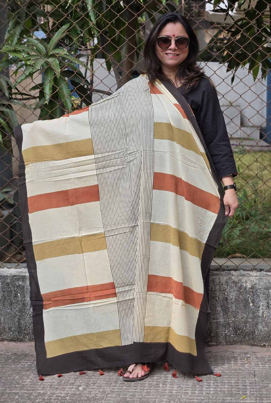 Handloom Cotton Dupatta A
