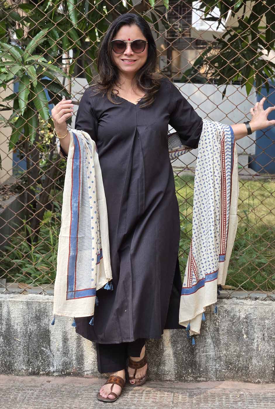 Handloom Cotton Dupatta B