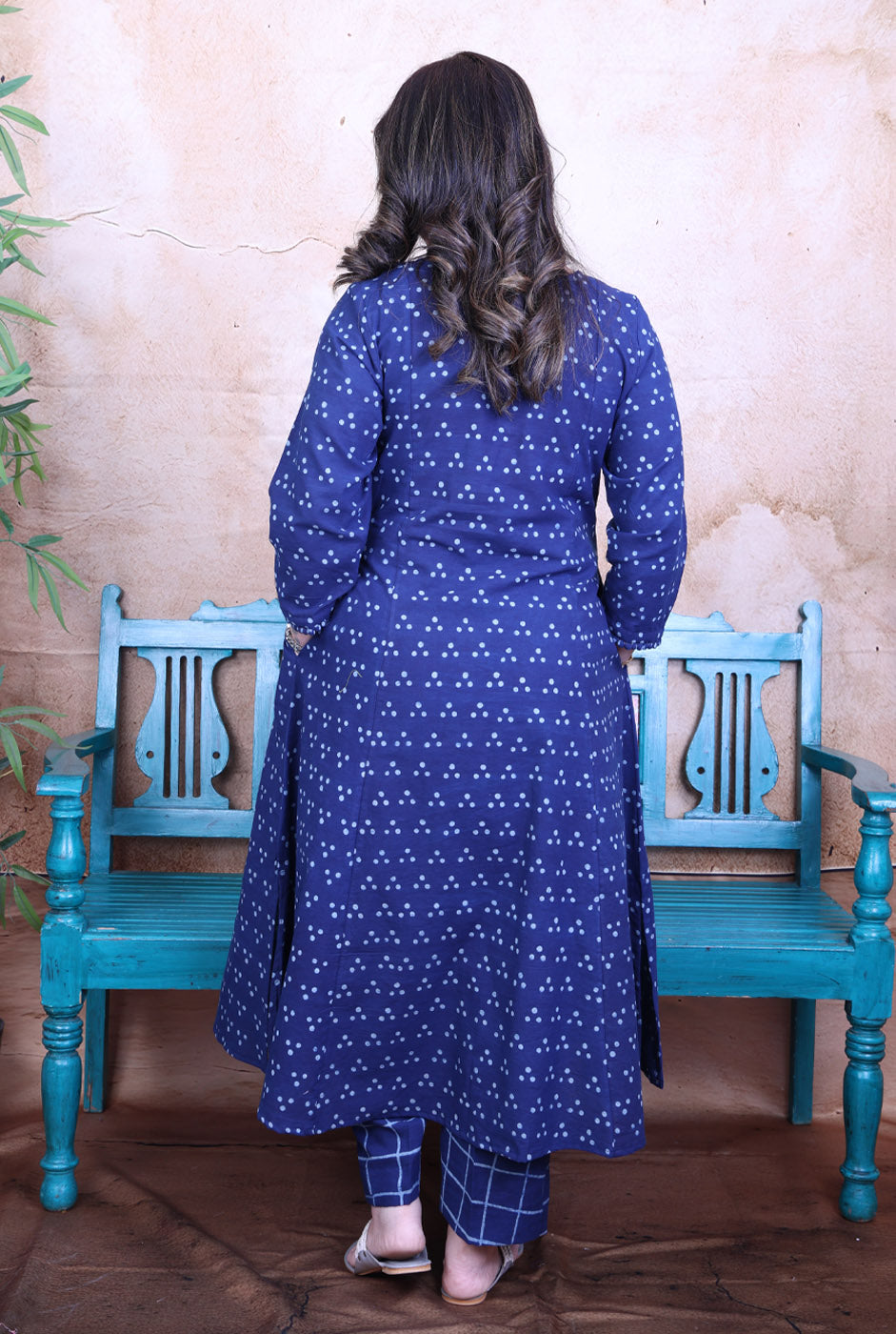 Taara Indigo Cotton Kurta Pant Set of 2