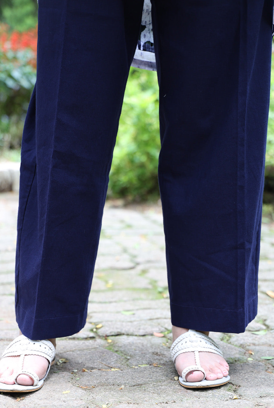 Blue Handloom Pant A
