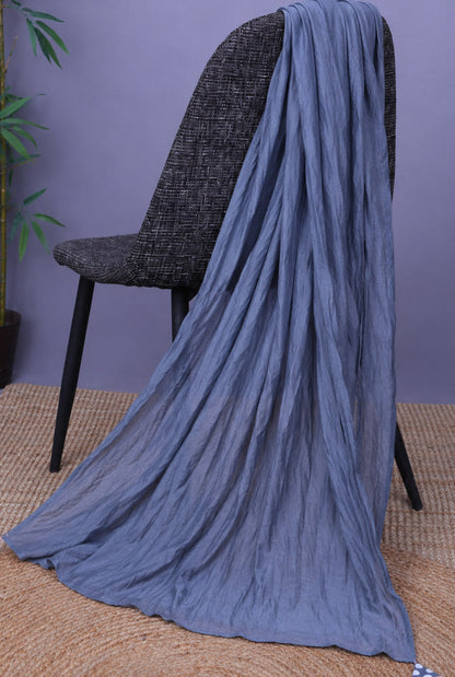 Mul Chanderi Dupatta – Grey Lightweight Set of 1