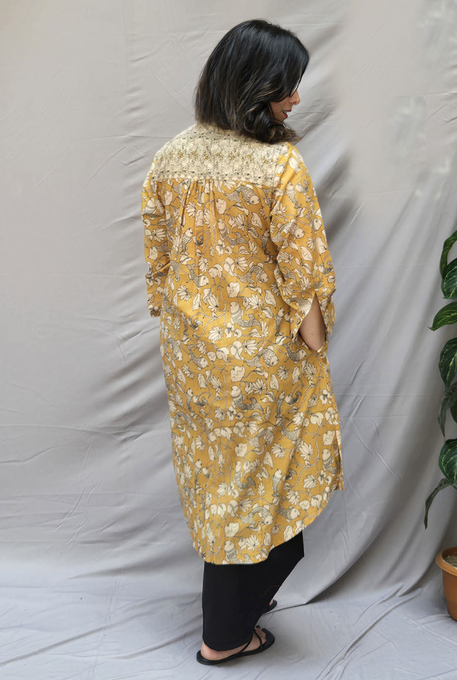 Chitralekha Kalamkari Kurta Pant Set