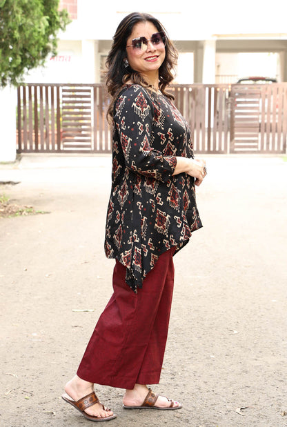 Modal Antifit Top Aztec Block