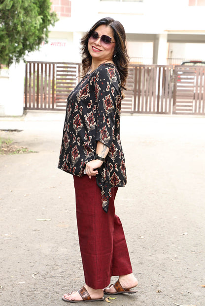 Modal Antifit Top Aztec Block