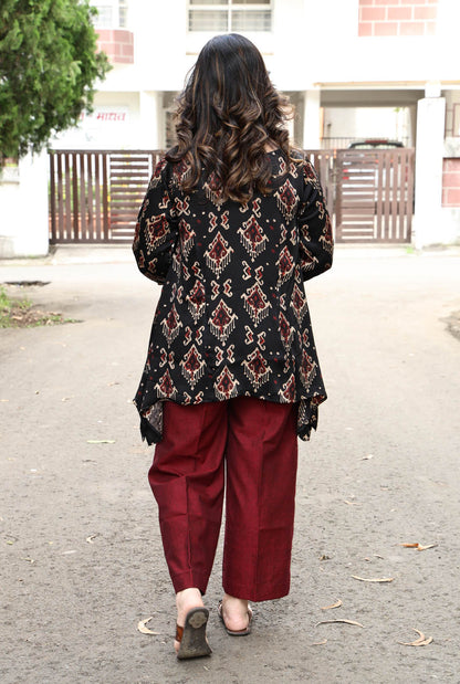 Modal Antifit Top Aztec Block