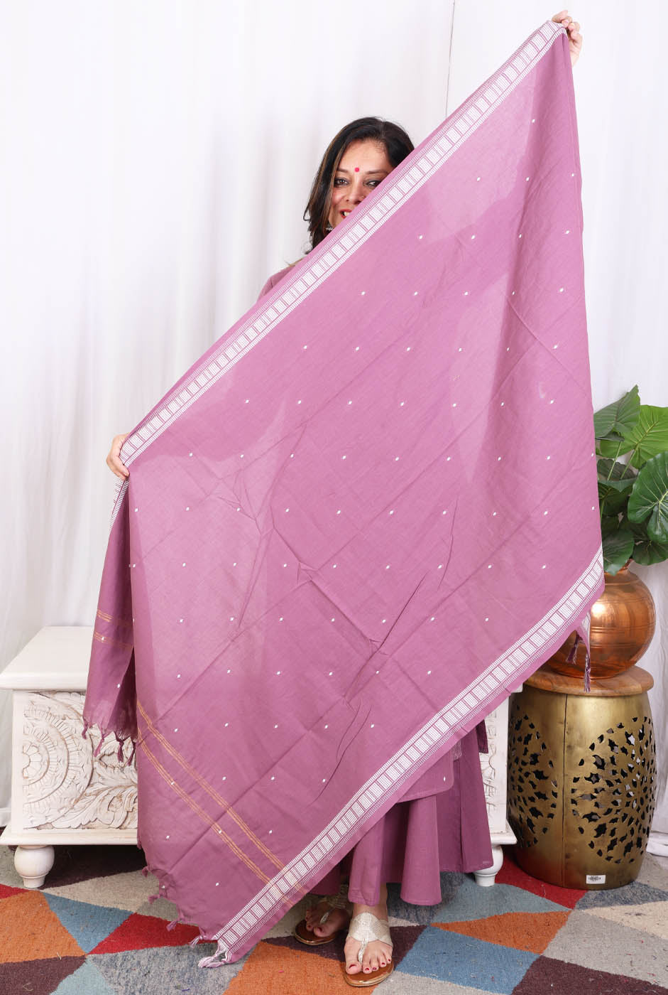 Cotton Dupatta Cum Stole  C