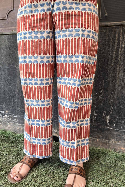 Handloom Ajrakh Pant F