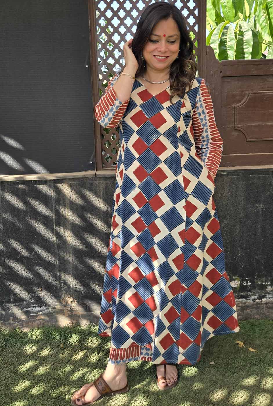 Ruhaani Ajrakh Exclusive Handcrafted Kurtas B