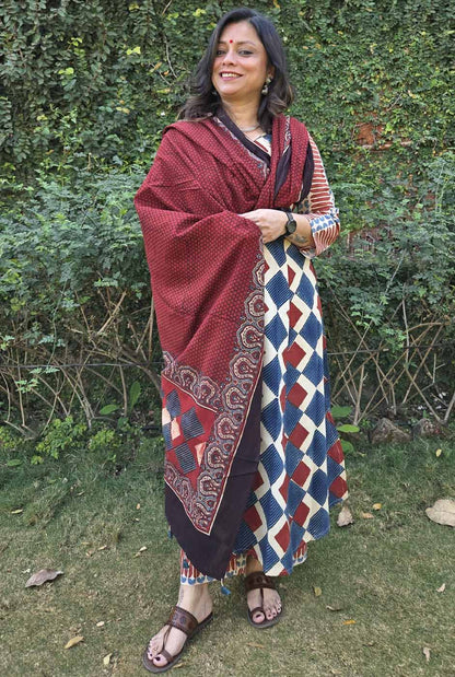 Ruhaani Ajrakh Exclusive Handcrafted Kurtas B