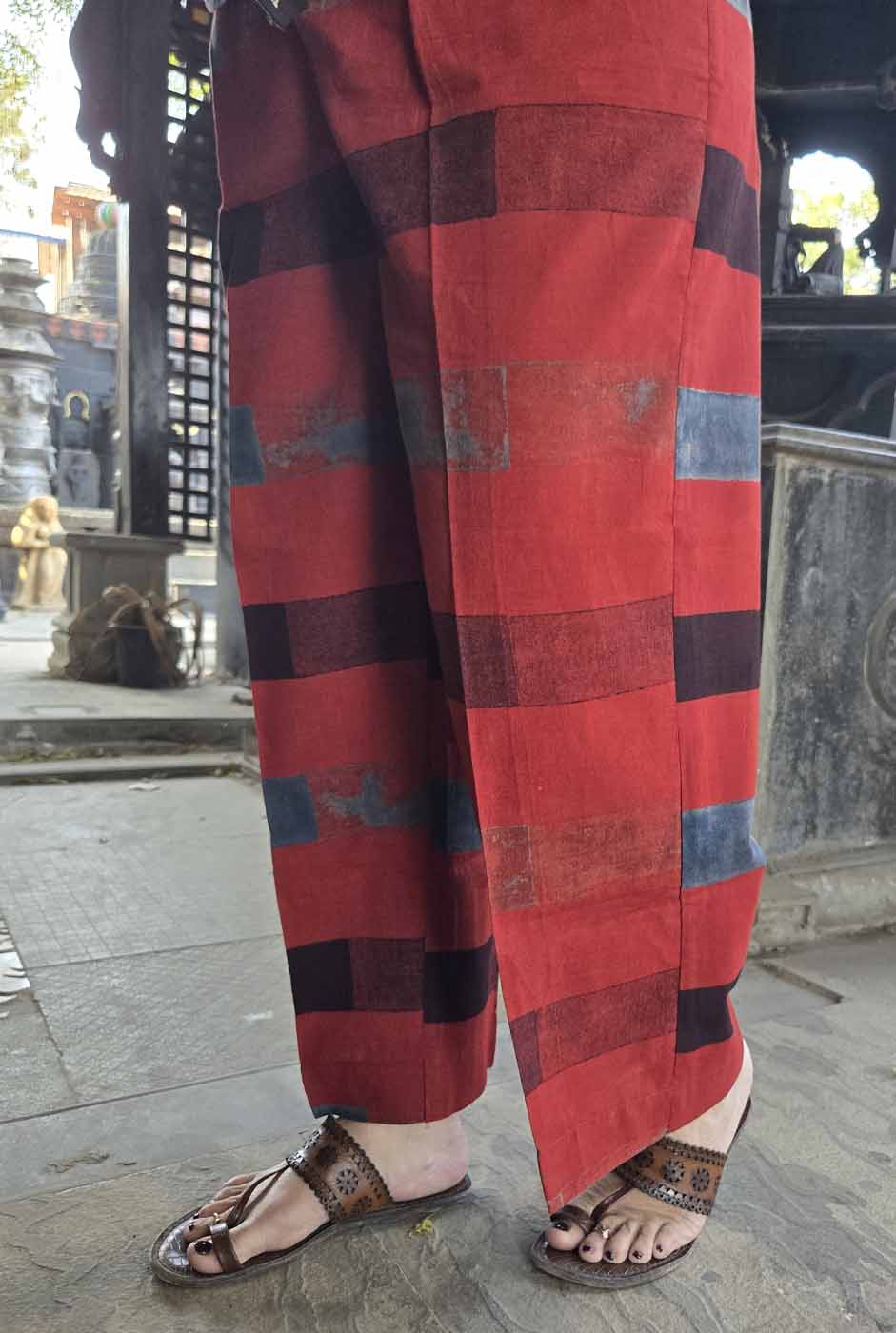 Ruhaani Ajrakh Brick Exclusive Handcrafted Co-Ord Set