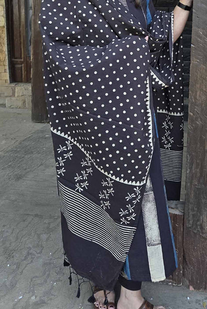 Handloom Cotton Dupatta I