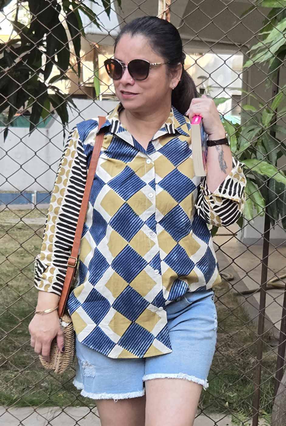 Ruhaani Ajrakh Shirt B