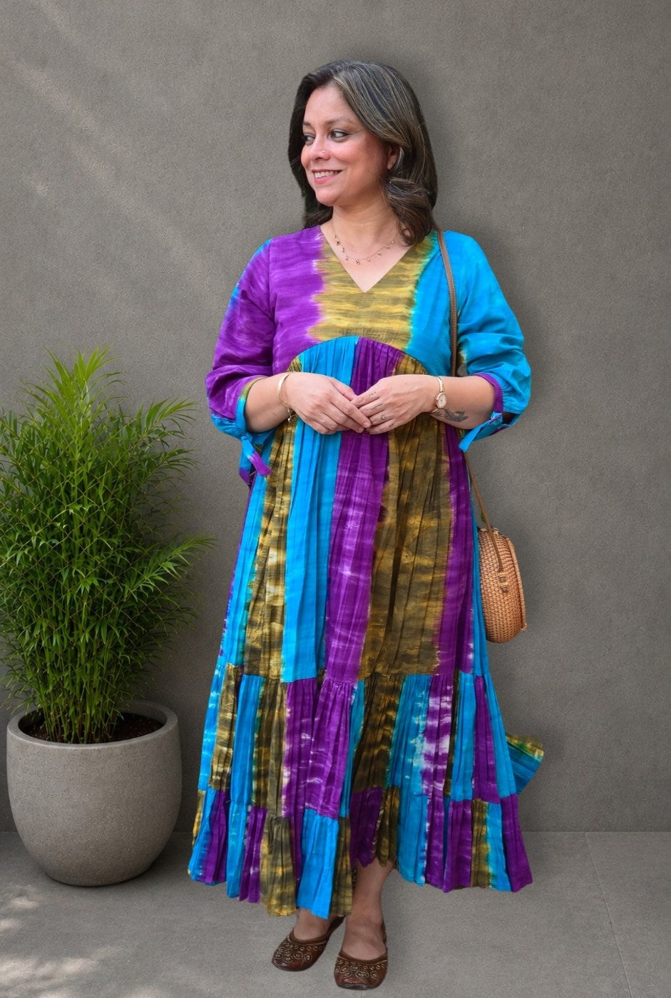 Rang Tarang – Multicolor Cotton Dress
