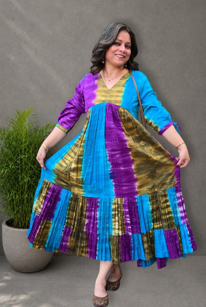 Rang Tarang – Multicolor Cotton Dress