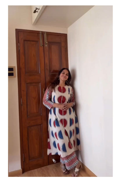 Ruhaani Ajrakh Exclusive Handcrafted Kurta (Only) D