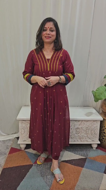 Nazakat Handloom Cotton Co-Ord Set